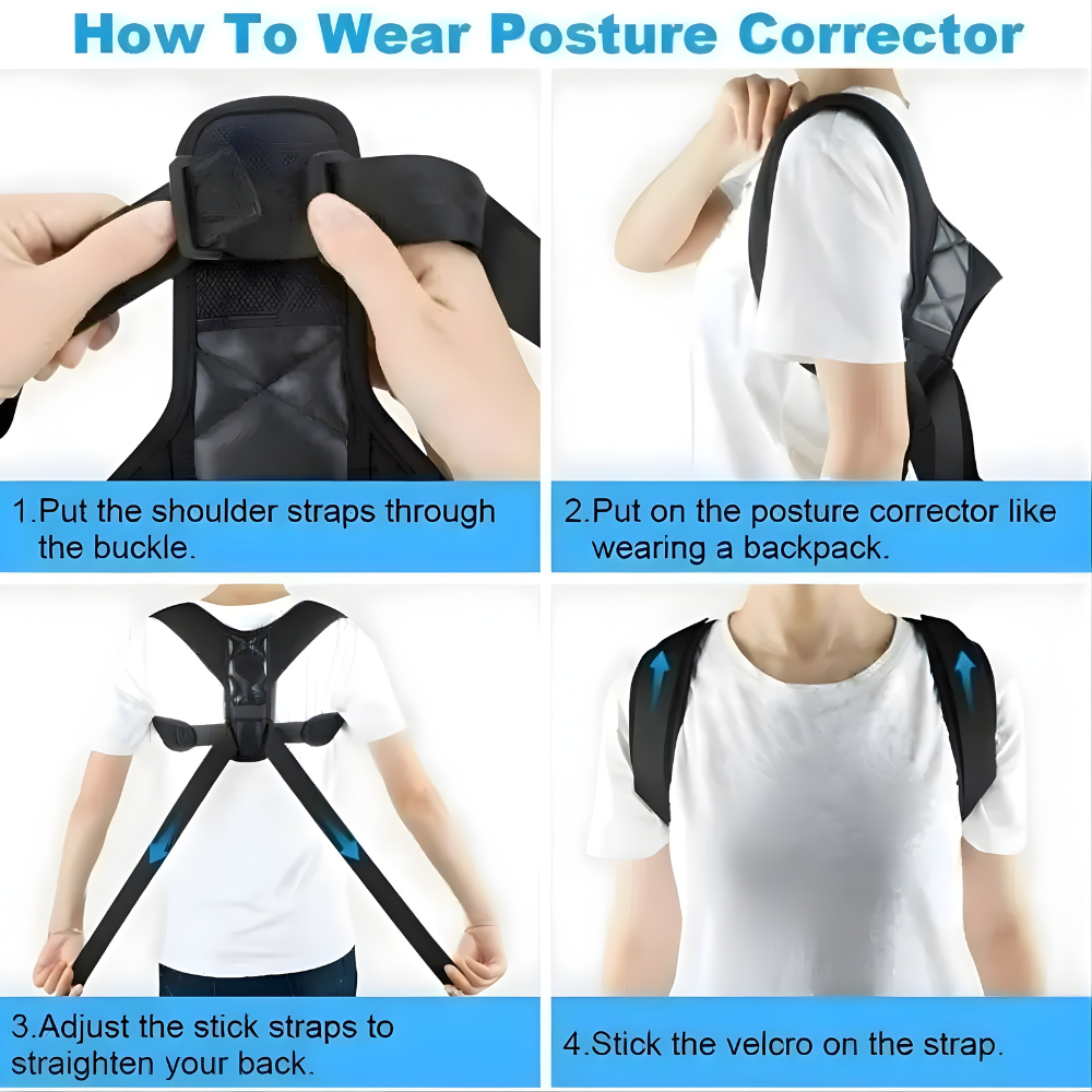 Adjustable Shoulder Posture Corrector Belt