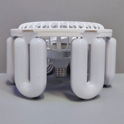 Ceiling Fan with Remote Control Lighting Lamp E27