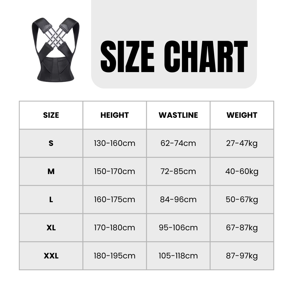 Adjustable Posture Corrector Belt