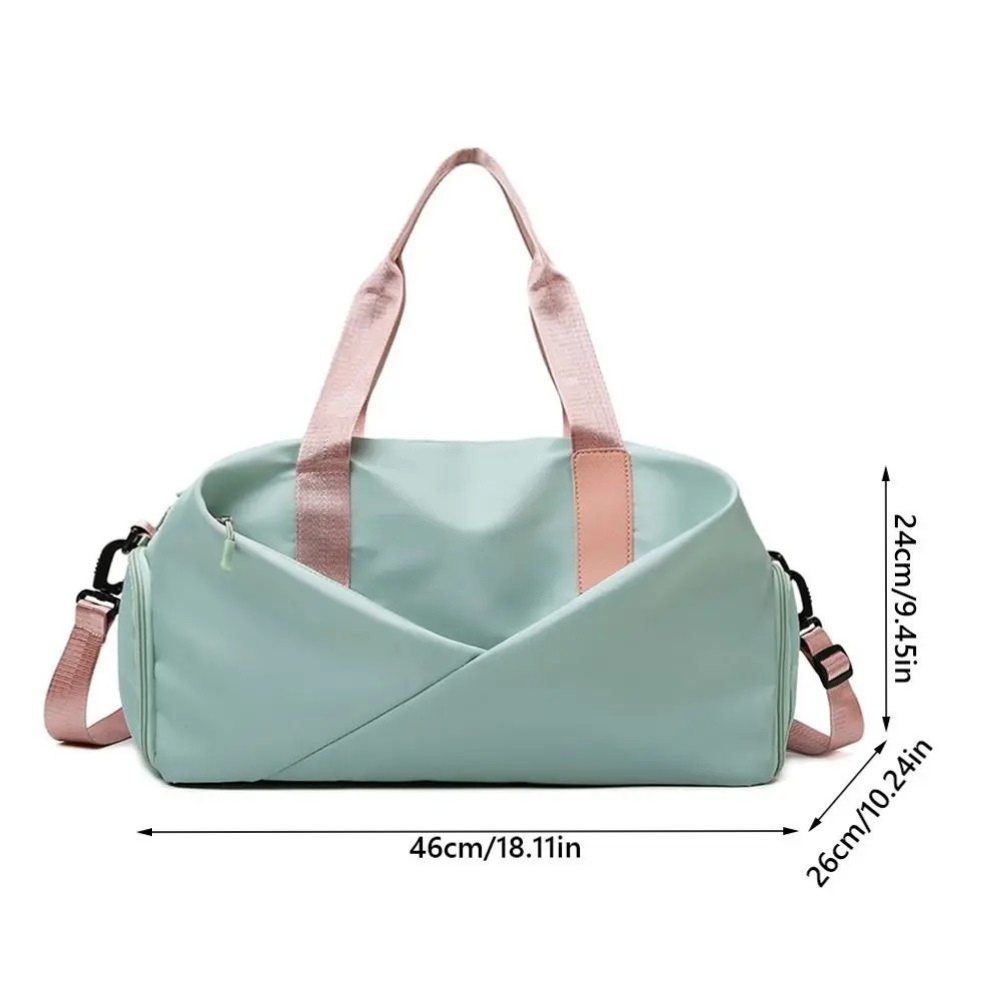 Gym Bag with Shoe Compartment