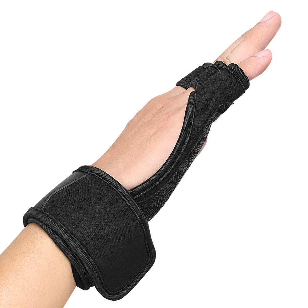 Fingerless Gym Gloves With Wrist Support