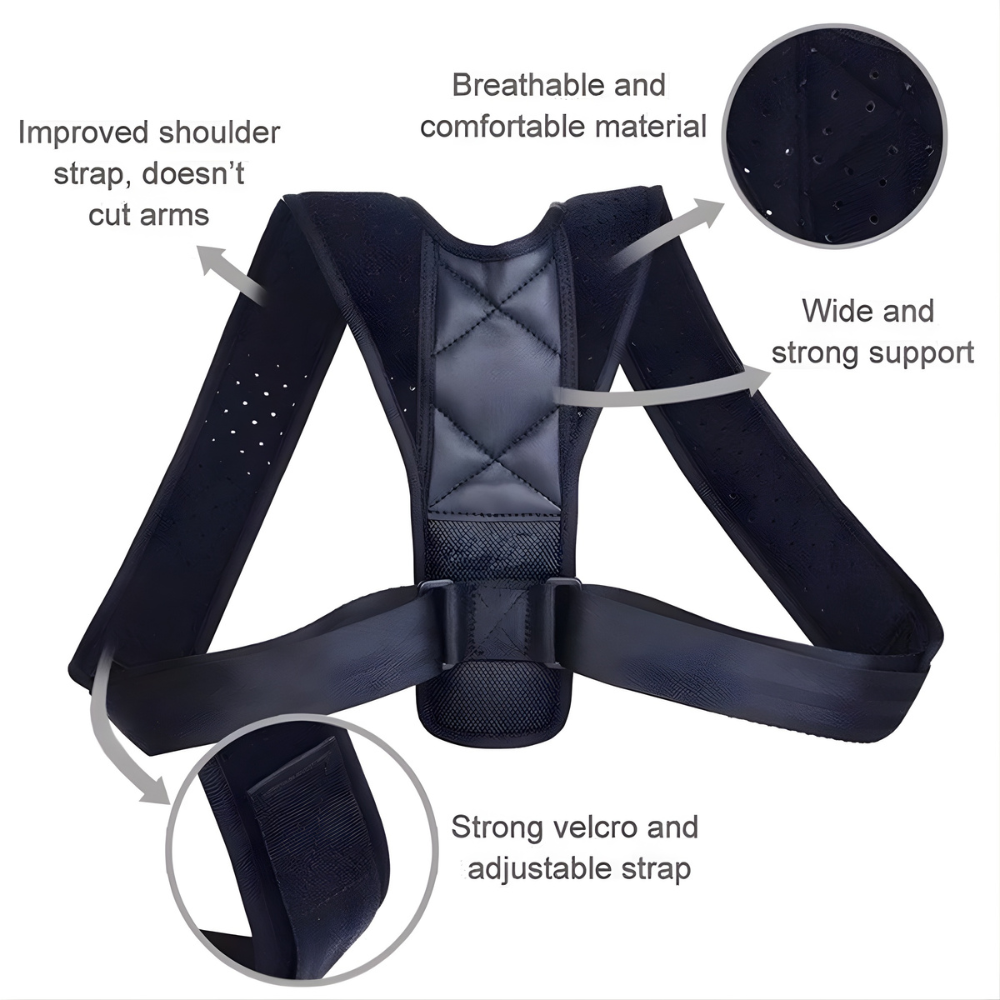 Adjustable Shoulder Posture Corrector Belt