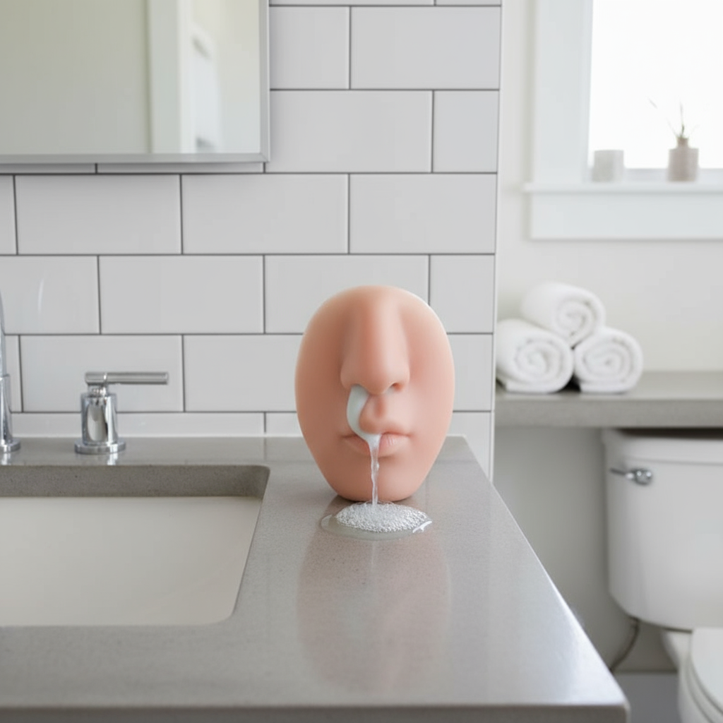 Funny Nose Wall Soap Dispenser