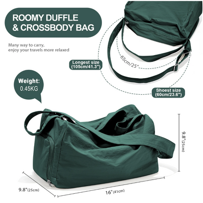 Lightweight Shoe Compartment Gym Bag