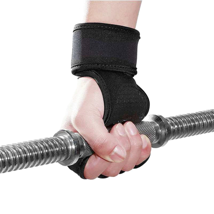 Fingerless Gym Gloves With Wrist Support