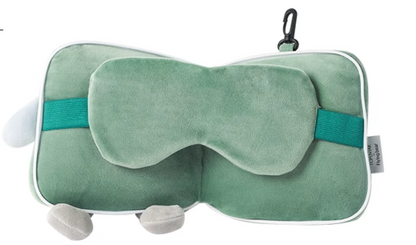 Eye Mask Neck Pillow 2-in-1