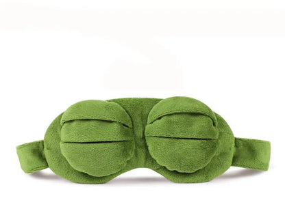 Sad Frog Sleep Mask