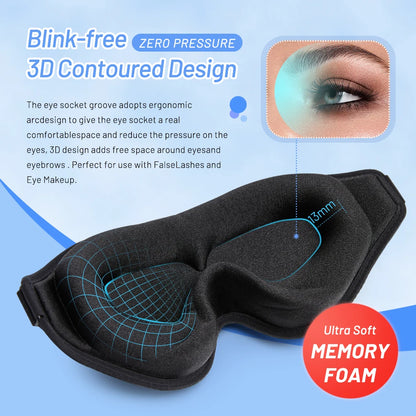 Comfuty™ 3D Memory Foam Face Mask Eyeshade