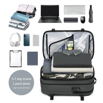 Trail Stealth Anti-Theft Travel Backpack with VAC