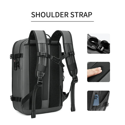 Trail Stealth Anti-Theft Travel Backpack with VAC