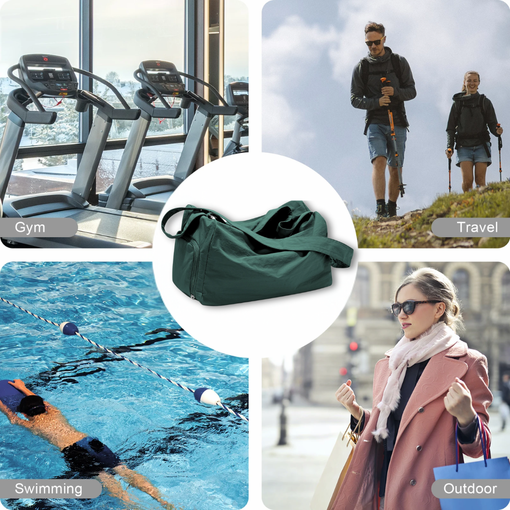 Lightweight Shoe Compartment Gym Bag