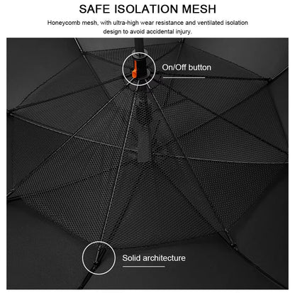 BreezeCool – The Ultimate Portable Misting Umbrella