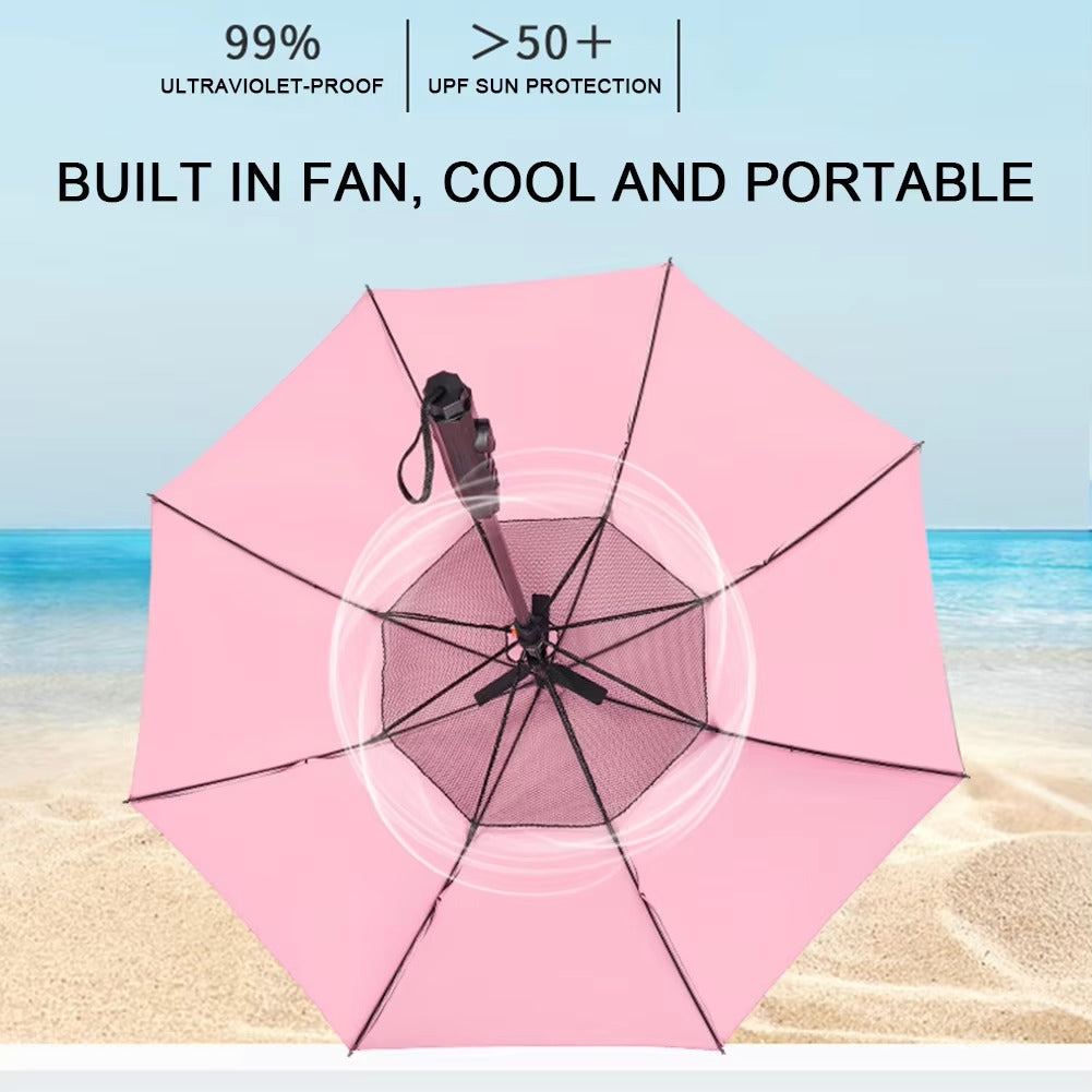 BreezeCool – The Ultimate Portable Misting Umbrella