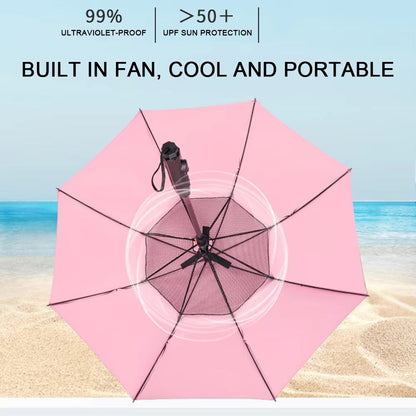BreezeCool – The Ultimate Portable Misting Umbrella