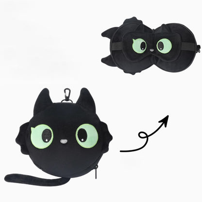 Eye Mask Neck Pillow 2-in-1