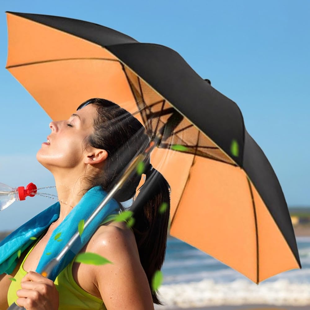 BreezeCool – The Ultimate Portable Misting Umbrella