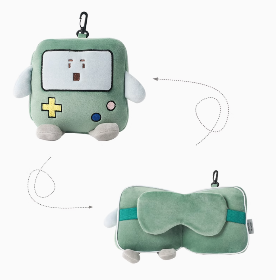 Eye Mask Neck Pillow 2-in-1
