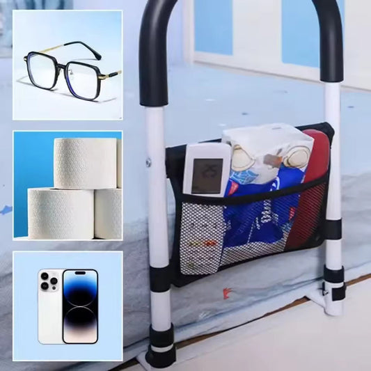 Bed Assist Rail – Safety Guard with Storage Pocket