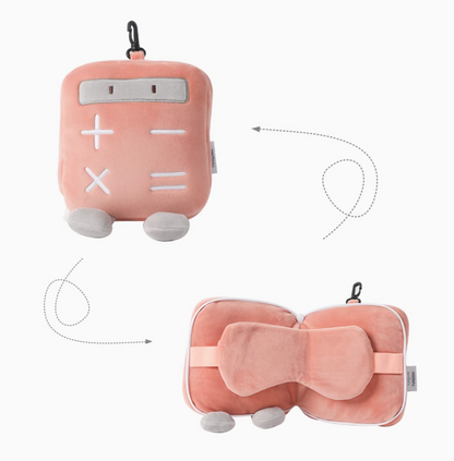 Eye Mask Neck Pillow 2-in-1