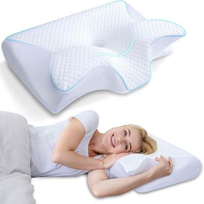 Comfuty Memory Foam Cervical Pillow